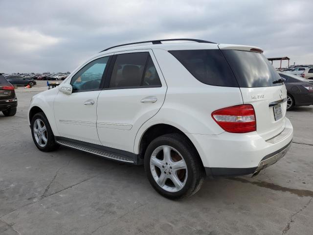 4JGBB86E47A245078 - 2007 MERCEDES-BENZ ML 350 WHITE photo 2