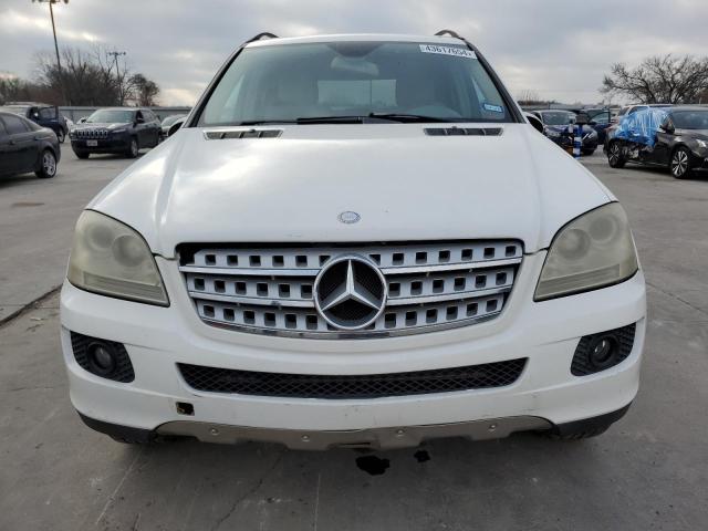 4JGBB86E47A245078 - 2007 MERCEDES-BENZ ML 350 WHITE photo 5