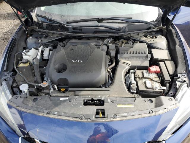 1N4AA6AP7JC376152 - 2018 NISSAN MAXIMA 3.5S BLUE photo 11