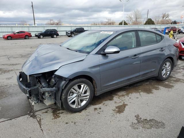 KMHD84LF1KU818944 - 2019 HYUNDAI ELANTRA SEL GRAY photo 1