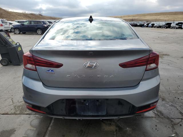 KMHD84LF1KU818944 - 2019 HYUNDAI ELANTRA SEL GRAY photo 6