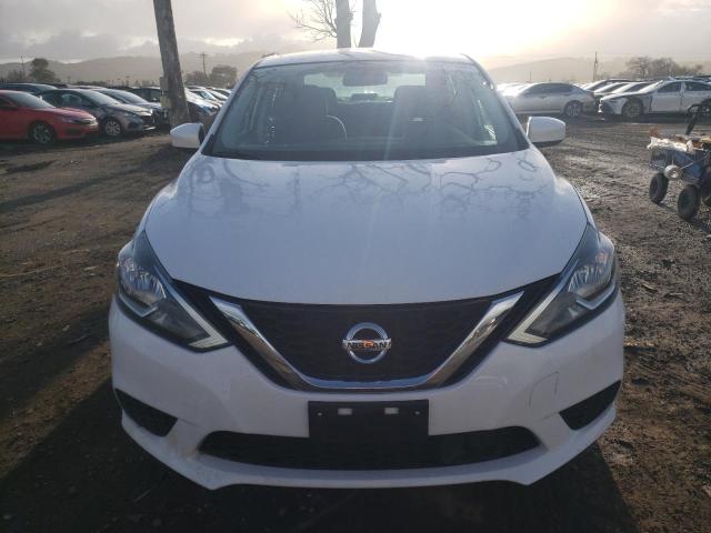 3N1AB7AP7KY209797 - 2019 NISSAN SENTRA S WHITE photo 5