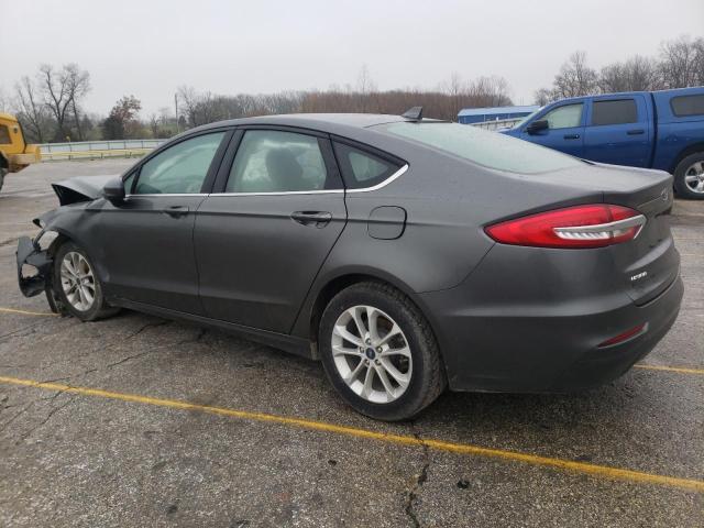 3FA6P0HD6LR223621 - 2020 FORD FUSION SE GRAY photo 2