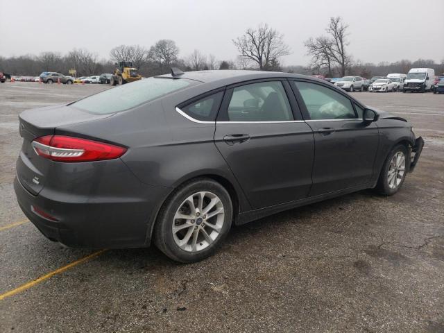 3FA6P0HD6LR223621 - 2020 FORD FUSION SE GRAY photo 3