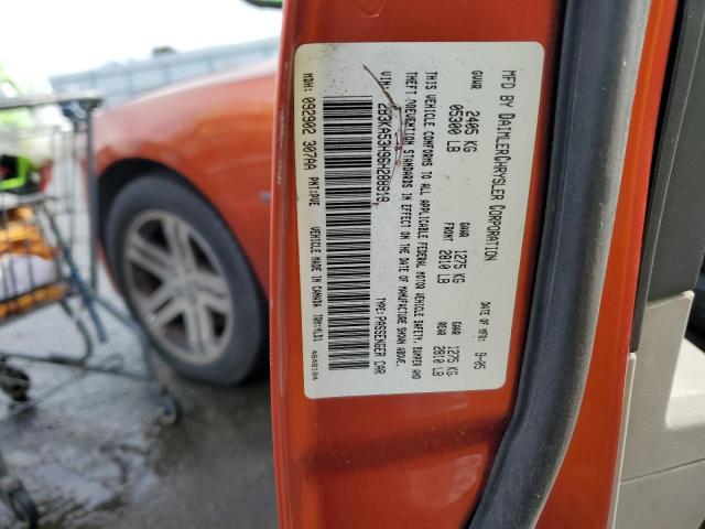 2B3KA53H96H288918 - 2006 DODGE CHARGER R/T ORANGE photo 12