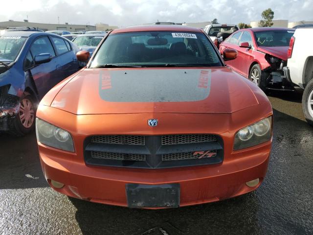 2B3KA53H96H288918 - 2006 DODGE CHARGER R/T ORANGE photo 5