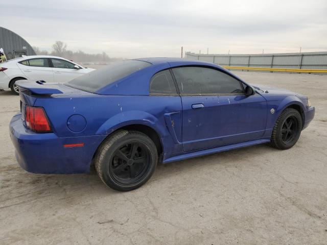 1FAFP40604F180462 - 2004 FORD MUSTANG BLUE photo 3