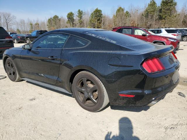 1FA6P8AM5H5256208 - 2017 FORD MUSTANG BLACK photo 2