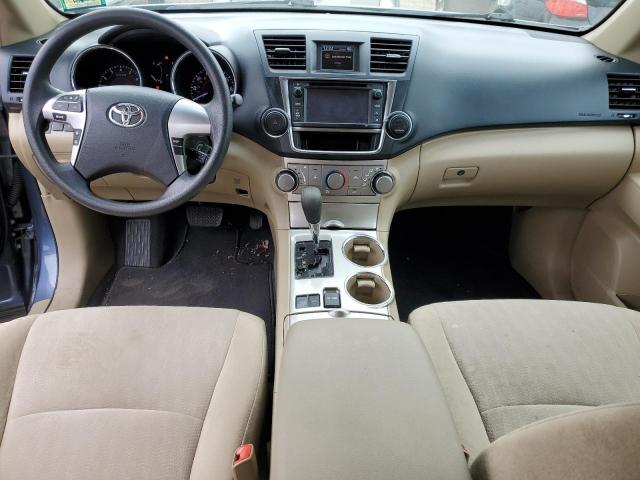 5TDZA3EHXDS044840 - 2013 TOYOTA HIGHLANDER BASE أزرق صورة 8