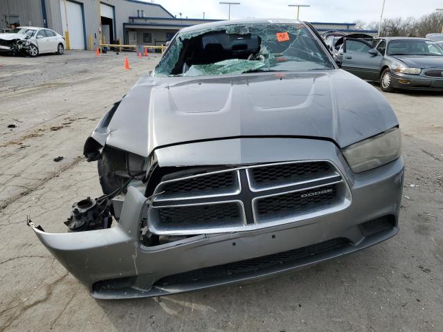 2B3CL3CG1BH544795 - 2011 DODGE CHARGER GRAY photo 5