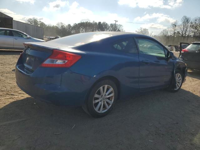 2HGFG3B85CH505737 - 2012 HONDA CIVIC EX BLUE photo 3