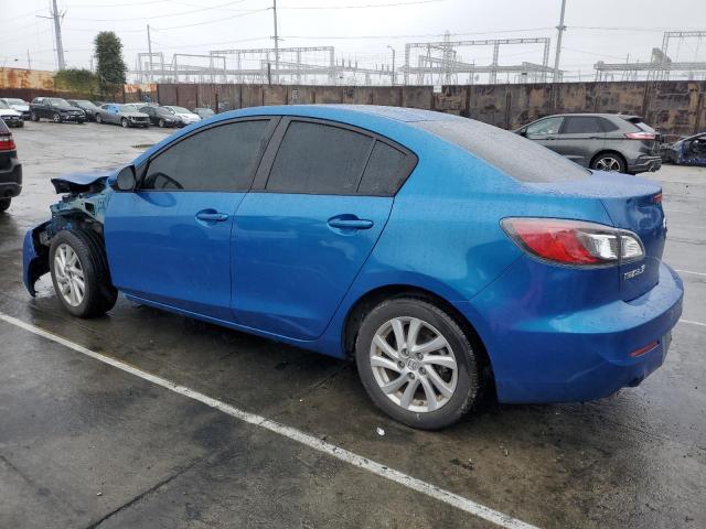 JM1BL1V80C1576951 - 2012 MAZDA 3 I BLUE photo 2