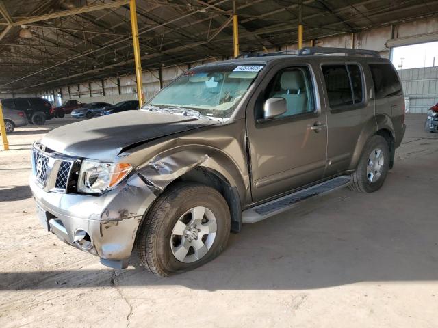 5N1AR18W85C767301 - 2005 NISSAN PATHFINDER LE TAN photo 1