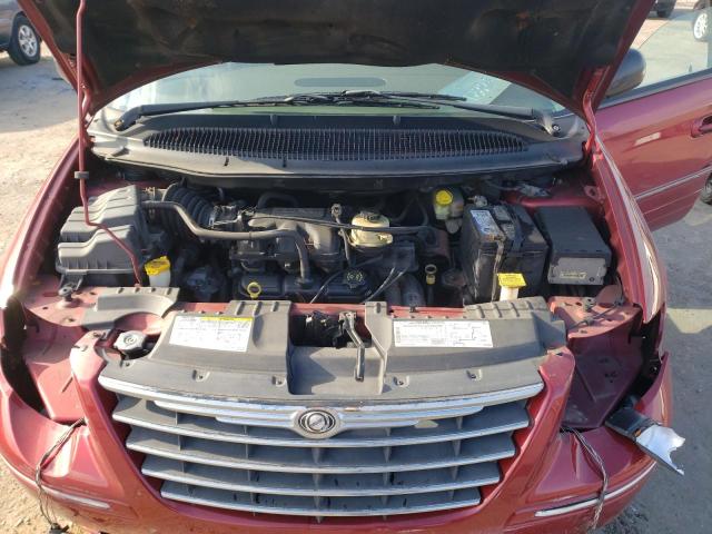 2C4GP64L35R174157 - 2005 CHRYSLER TOWN & COU LIMITED RED photo 12