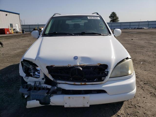 4JGAB72E8YA216924 - 2000 MERCEDES-BENZ ML 430 WHITE photo 5