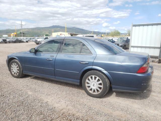 1LNHM86S25Y605124 - 2005 LINCOLN LS BLUE photo 2