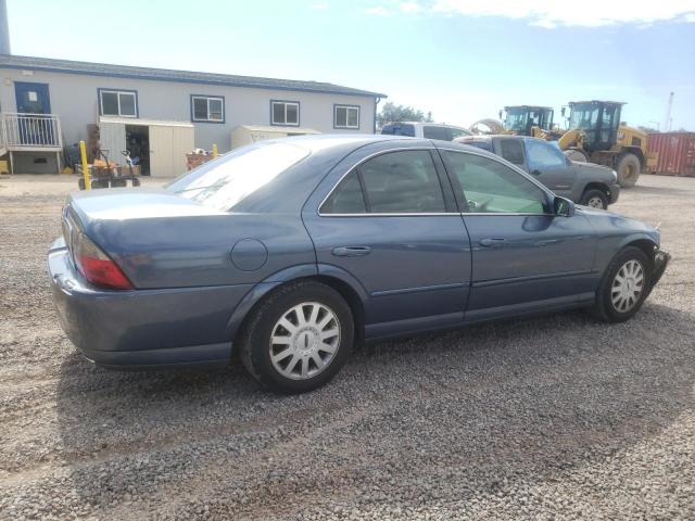 1LNHM86S25Y605124 - 2005 LINCOLN LS BLUE photo 3