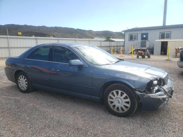 1LNHM86S25Y605124 - 2005 LINCOLN LS BLUE photo 4