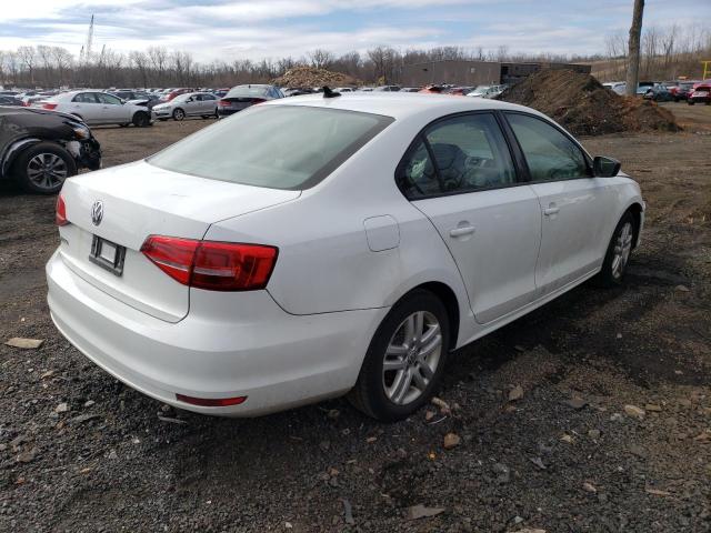 3VW2K7AJ5FM201642 - 2015 VOLKSWAGEN JETTA BASE WHITE photo 3