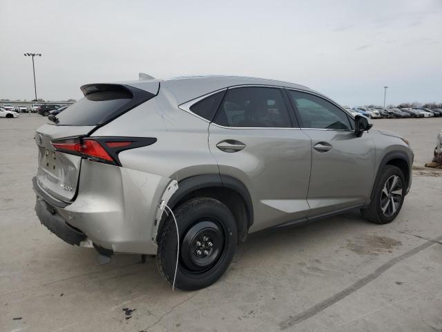 JTJGARDZ9M5030659 - 2021 LEXUS NX 300 BASE SILVER photo 3