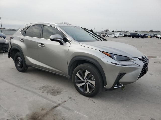 JTJGARDZ9M5030659 - 2021 LEXUS NX 300 BASE SILVER photo 4