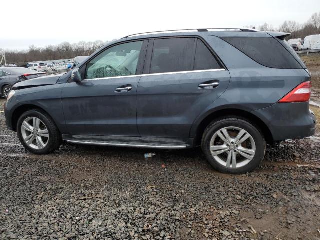 4JGDA5HB8EA411094 - 2014 MERCEDES-BENZ ML 350 4MATIC CHARCOAL photo 2
