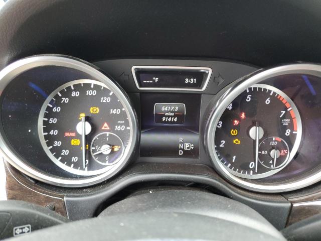 4JGDA5HB8EA411094 - 2014 MERCEDES-BENZ ML 350 4MATIC CHARCOAL photo 9