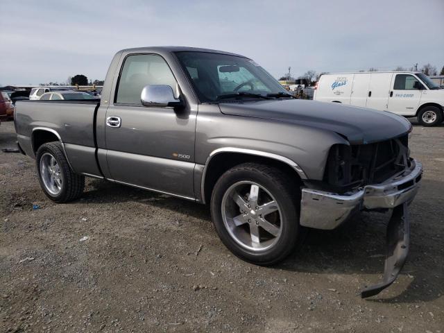 1GCEC14X52Z182187 - 2002 CHEVROLET SILVERADO C1500 GRAY photo 4