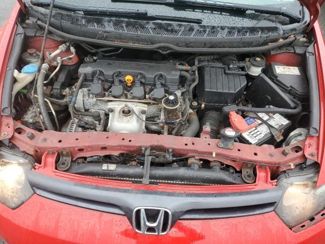 2HGFG128X6H581611 - 2006 HONDA CIVIC EX RED photo 11