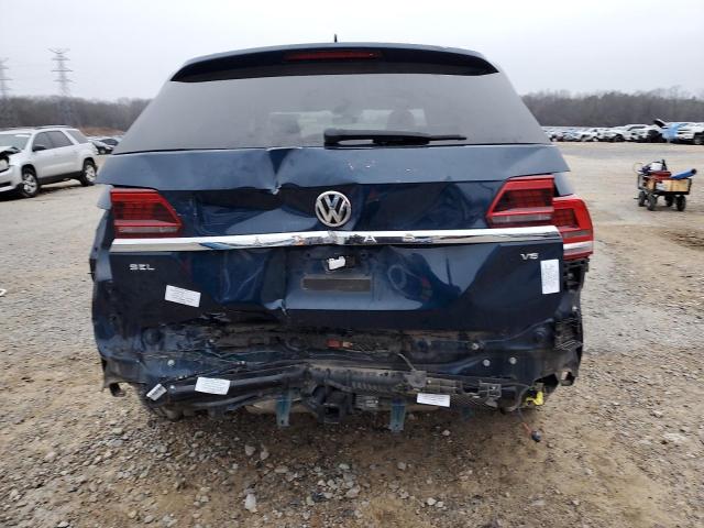 1V2ER2CA7KC607587 - 2019 VOLKSWAGEN ATLAS SEL Mavi foto 6