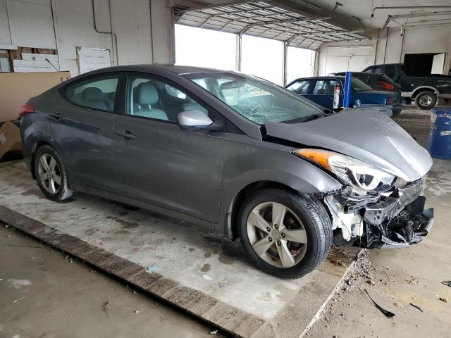 5NPDH4AE4DH317493 - 2013 HYUNDAI ELANTRA GLS GRAY photo 4