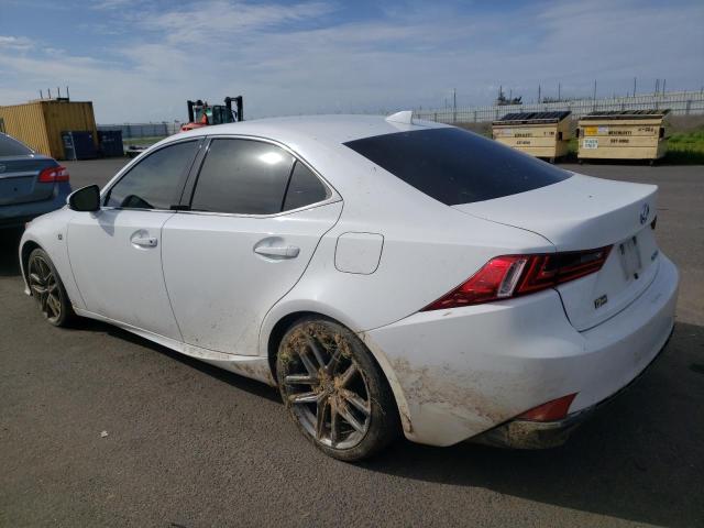 JTHBF1D25E5030273 - 2014 LEXUS IS 250 WHITE photo 2