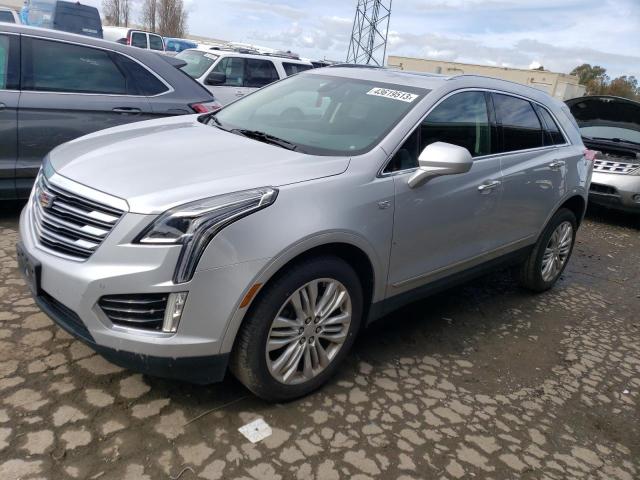 1GYKNERS1KZ142345 - 2019 CADILLAC XT5 PREMIUM LUXURY SILVER photo 1