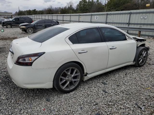 1N4AA5AP8DC831329 - 2013 NISSAN MAXIMA S WHITE photo 3