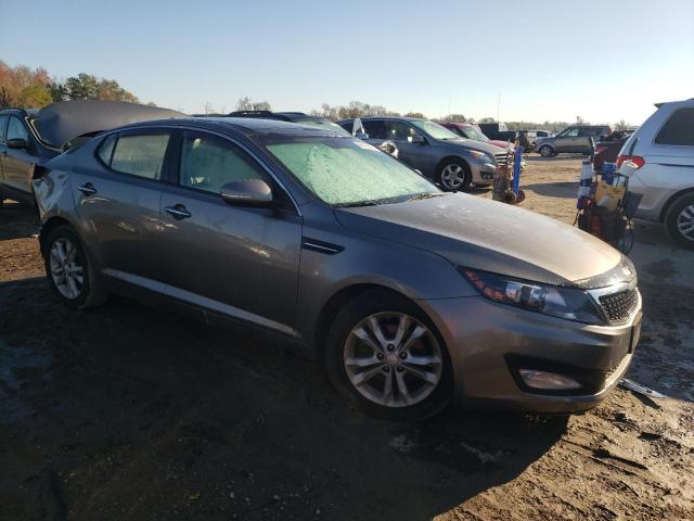 5XXGN4A76DG151299 - 2013 KIA OPTIMA EX GRAY photo 4