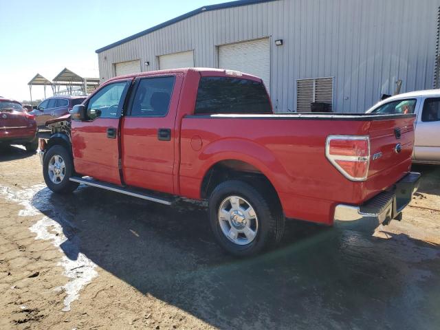 1FTFW1CV9AFD83389 - 2010 FORD F150 SUPERCREW RED photo 2