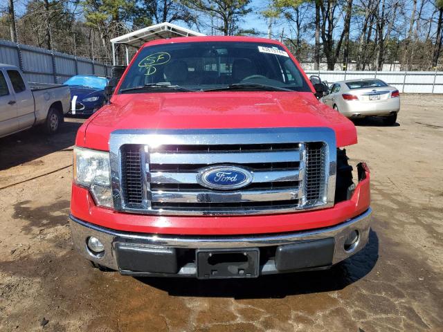 1FTFW1CV9AFD83389 - 2010 FORD F150 SUPERCREW RED photo 5