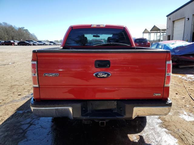 1FTFW1CV9AFD83389 - 2010 FORD F150 SUPERCREW RED photo 6