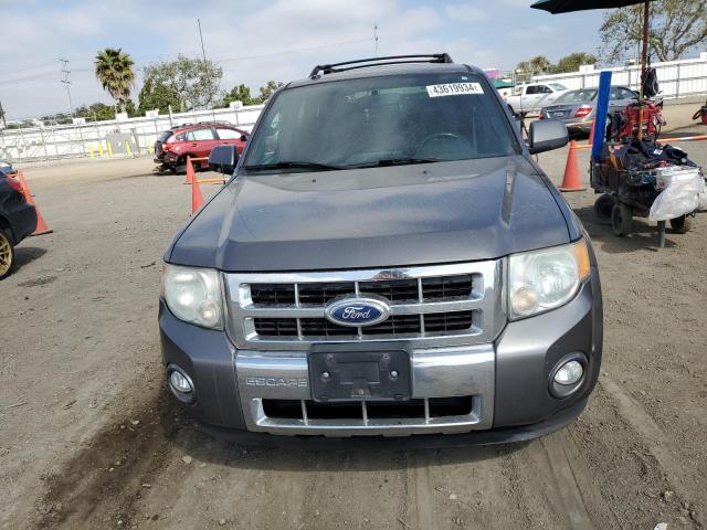 1FMCU0EG0BKB29169 - 2011 FORD ESCAPE LIMITED GRAY photo 5