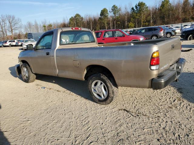 5TBJN32173S346814 - 2003 TOYOTA TUNDRA TAN photo 2