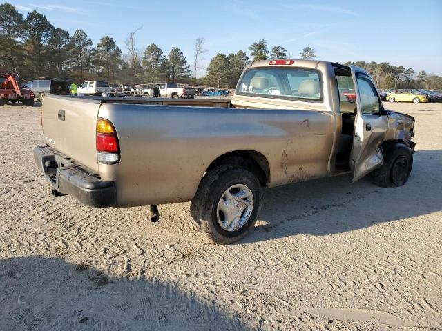 5TBJN32173S346814 - 2003 TOYOTA TUNDRA TAN photo 3