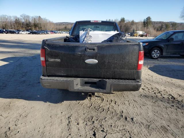 1FTRF12217NA39011 - 2007 FORD F150 BLACK photo 6