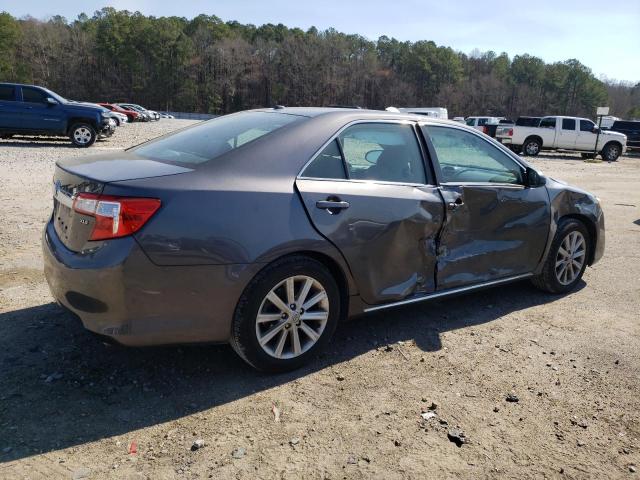 4T4BF1FK9ER407595 - 2014 TOYOTA CAMRY L GRAY photo 3