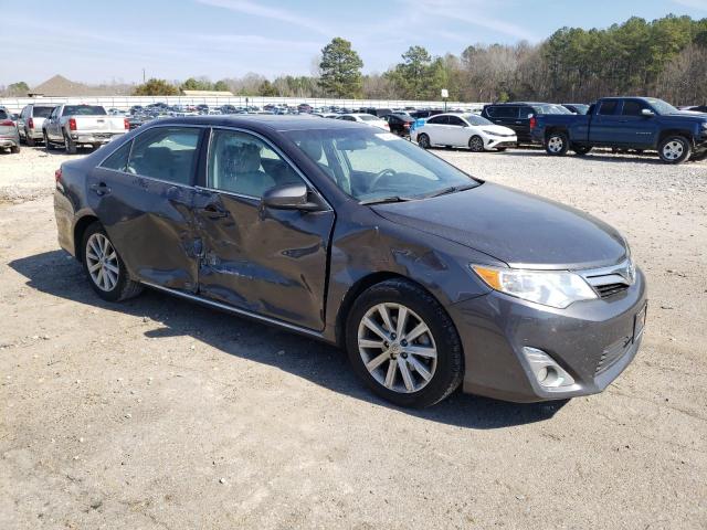 4T4BF1FK9ER407595 - 2014 TOYOTA CAMRY L GRAY photo 4