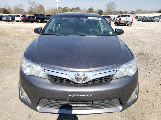 4T4BF1FK9ER407595 - 2014 TOYOTA CAMRY L GRAY photo 5