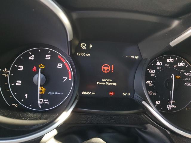 ZASPAKBN2P7D50836 - 2023 ALFA ROMEO STELVIO TI WHITE photo 9