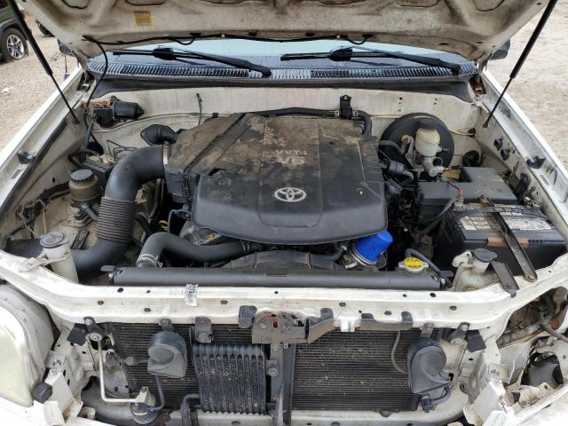 5TBRU34106S483536 - 2006 TOYOTA TUNDRA ACCESS CAB SR5 WHITE photo 11