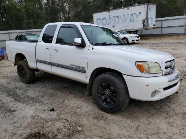 5TBRU34106S483536 - 2006 TOYOTA TUNDRA ACCESS CAB SR5 WHITE photo 4