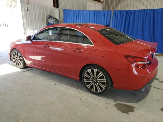 WDDSJ4GB1JN593088 - 2018 MERCEDES-BENZ CLA 250 4MATIC RED photo 2