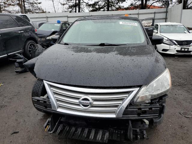 3N1AB7AP4FY345018 - 2015 NISSAN SENTRA S BLACK photo 5